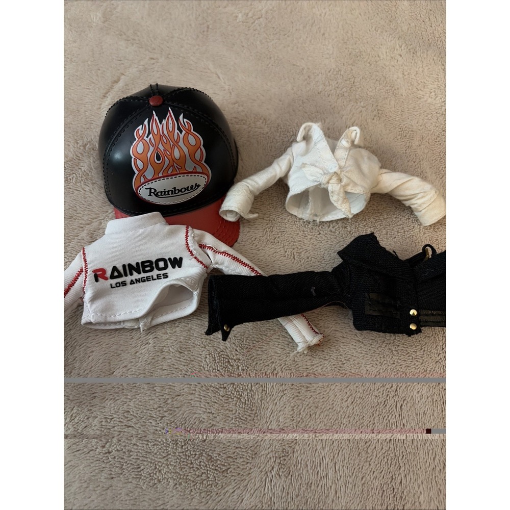 Rainbow High Clothing Accessory Lot Tops & Hat‎ Ruby Anderson Ainsley Slater RH4
